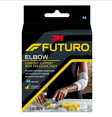 Futuro Comfort Elbow Support + Pressure Pads