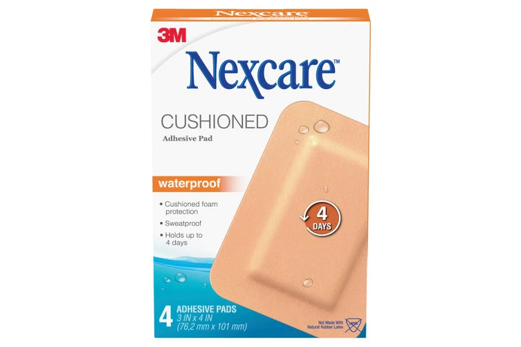 Nexcare Absolute Cushioned Waterproof Adhesive  Pad 4