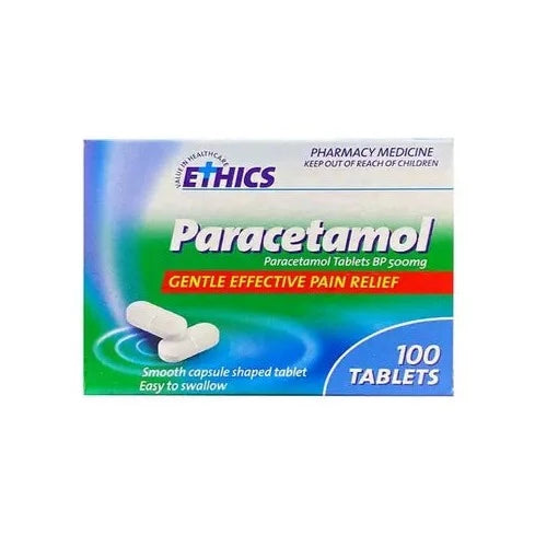 Ethics Paracetamol 500mg Tabs 100s