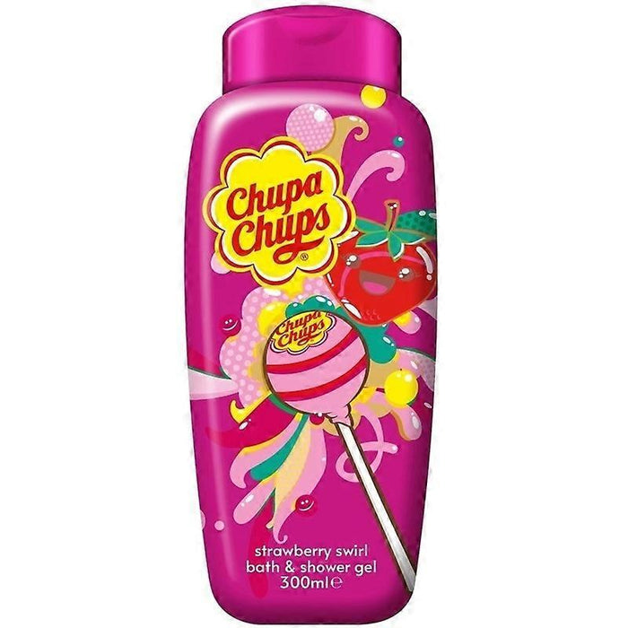 Chupa Chups Bath & Body Strawberry Swirl 300ml