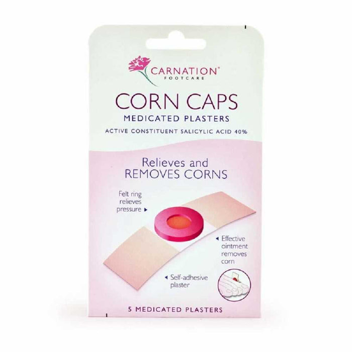 Carnation Foot Corn Plaster 5pk