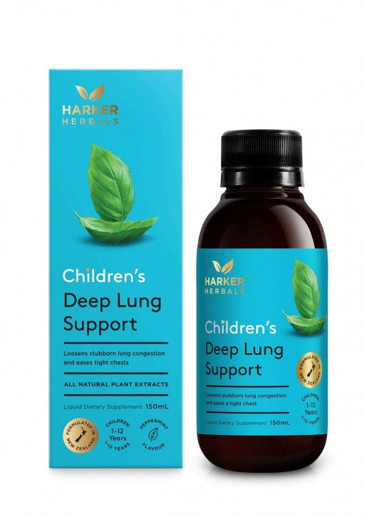 Harkers Herbal Deep Lung Support Child 150ml