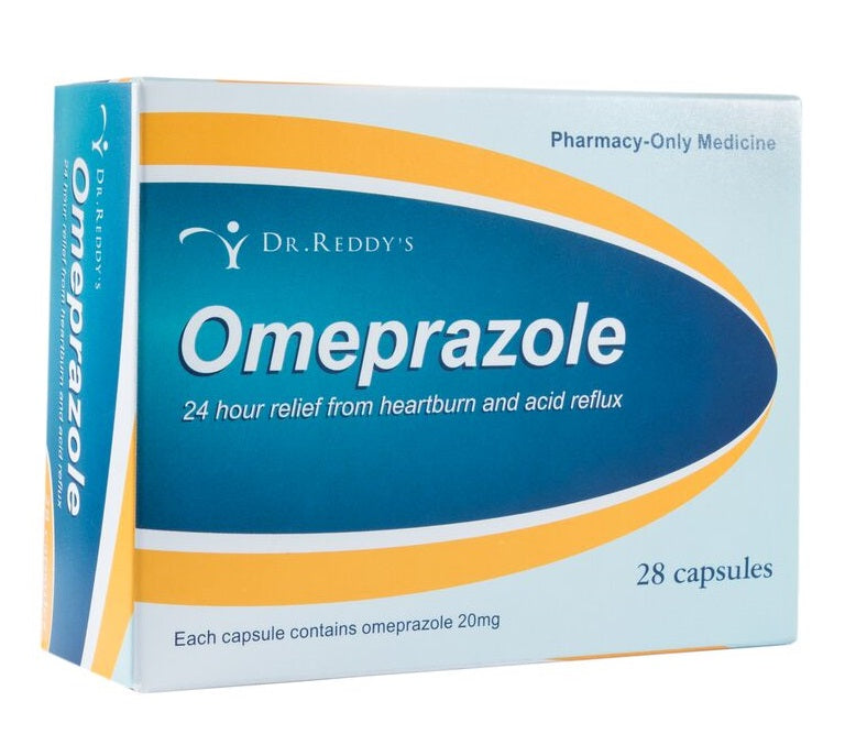 Dr Reddy Omeprazole 20mg Capsules 28s