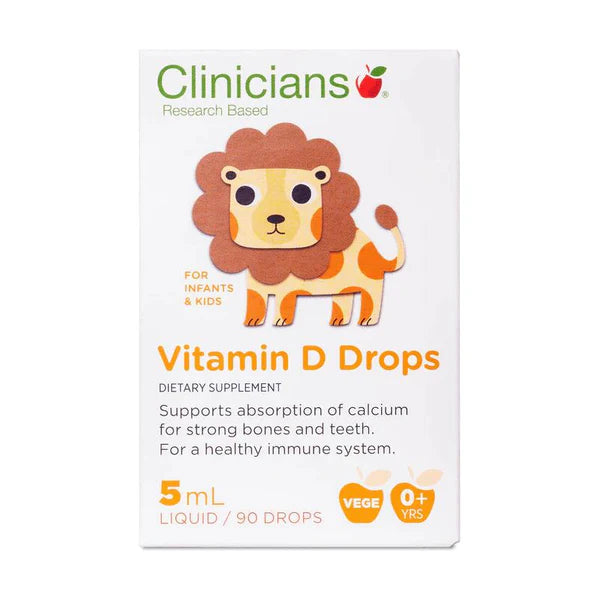 CLINICIANS Vitamin D Drops 5ml