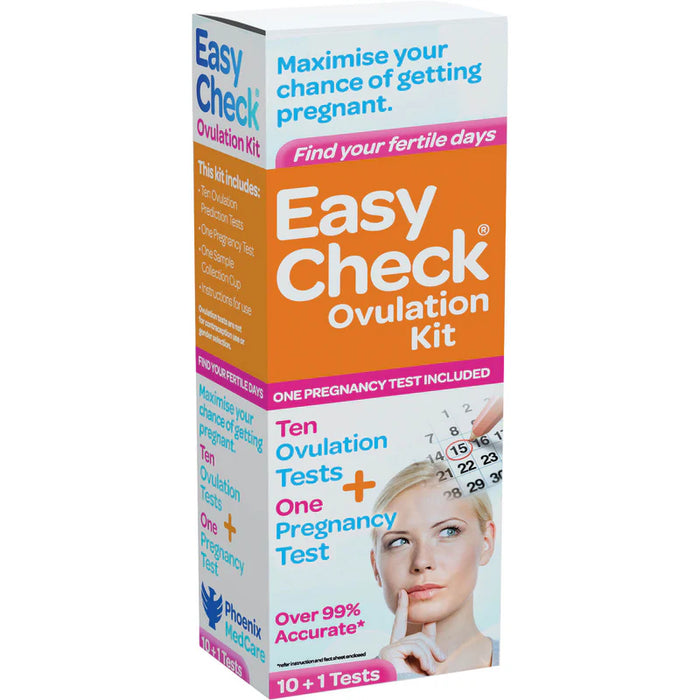 EASYCHECK Ovulation Kit 11pk Orange