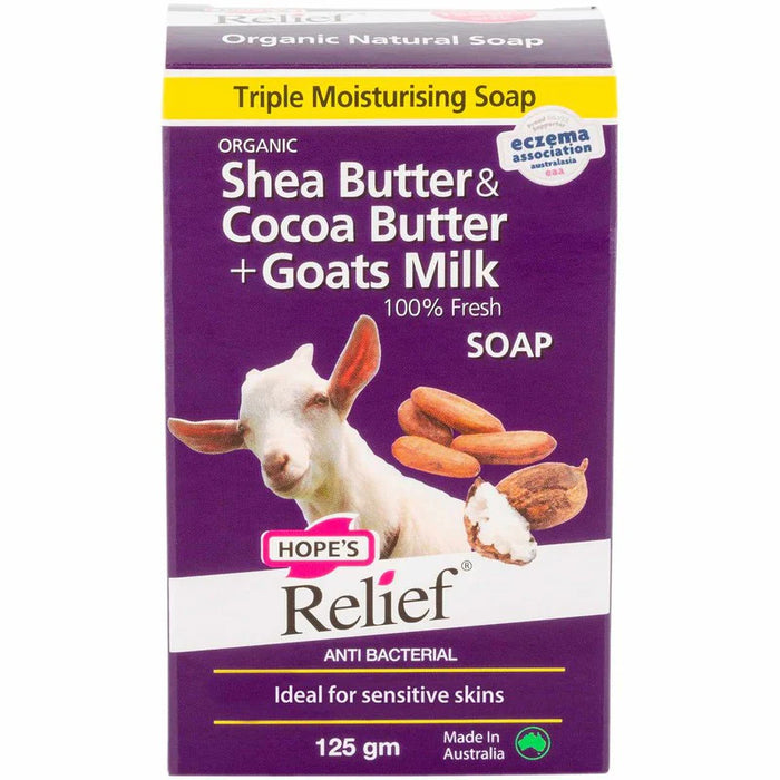 Hopes Relief Goats Milk Soap 125g