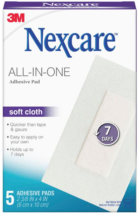 Nexcare Premium Soft Cloth Adhesive Pad 5