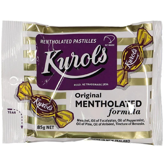 KUROLS Mentholated Pastilles 85g
