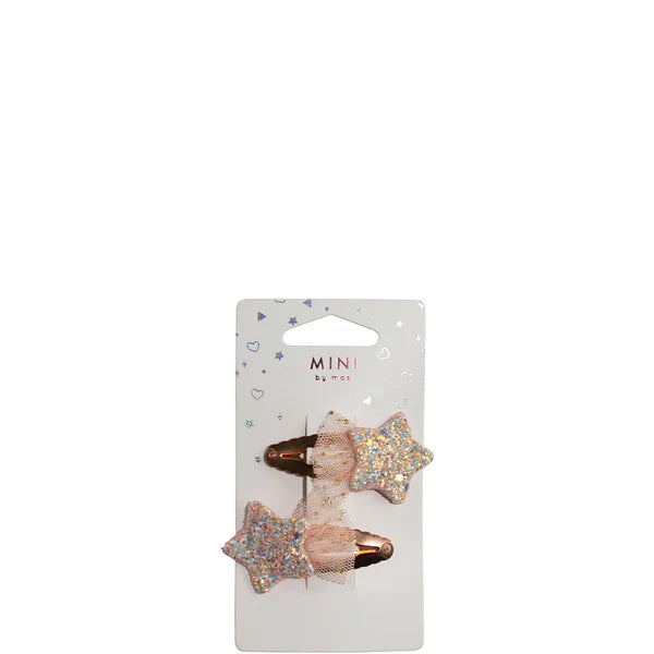 MAE 40-3124 One Touch Clips Shooting Star 2pk