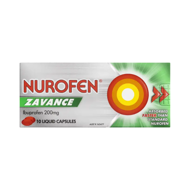 NUROFEN ZAVANCE Liquid Caps 20s