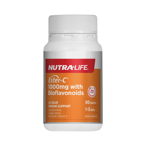 Nutra-Life Ester C 1000mg with Bioflavonoids 50's