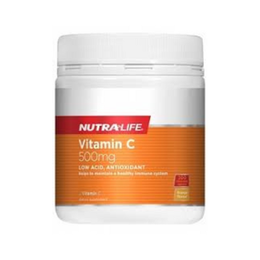Nutra-Life Vitamin C 500mg Chews 200