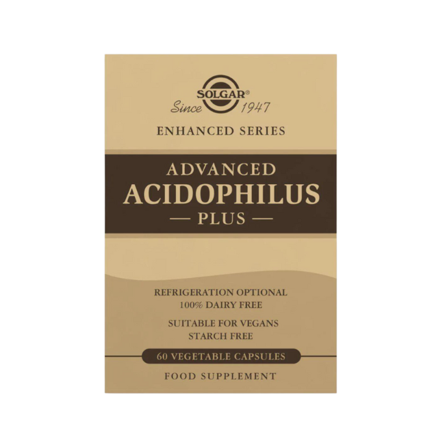 SOLGAR Adv Acidophilus Plus 60pk