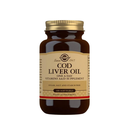 SOLGAR Cod Liver Oil Caps 100pk