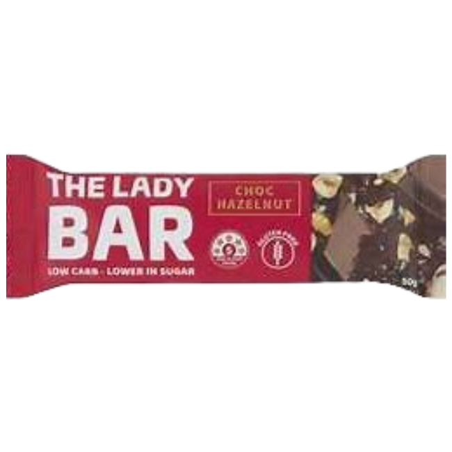 The Lady Bar Choc Hazelnut 50g