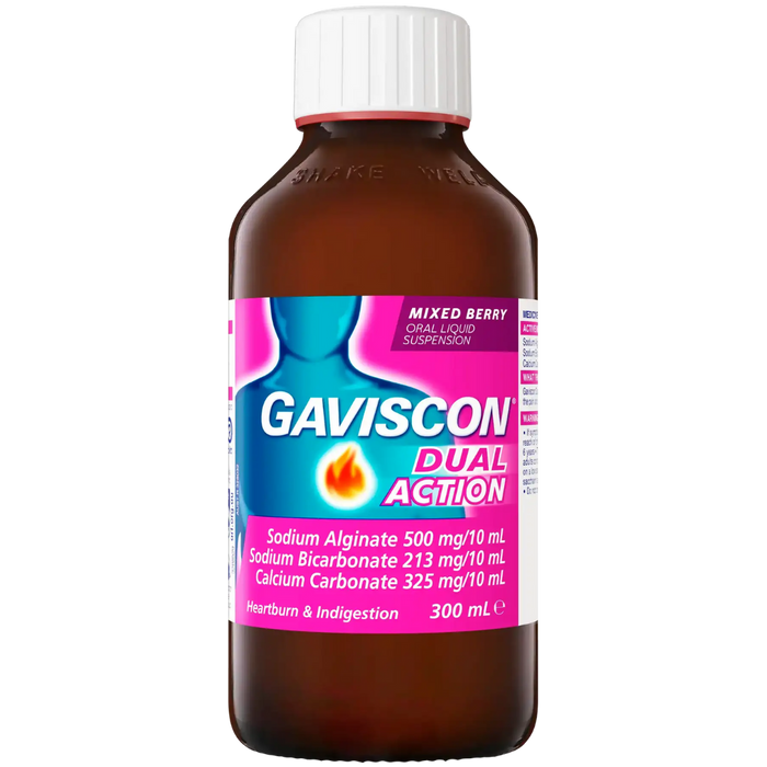 GAVISCON Dual Action Mixed Berry Liquid 300ml