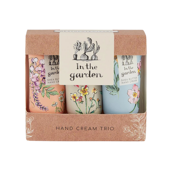 Heathcote & Ivory In the Garden Hand Cream Trio 3pk