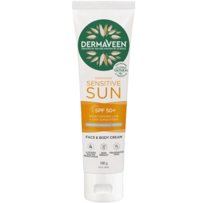 DERMAVEEN Sun Sens Moist SPF50+100g