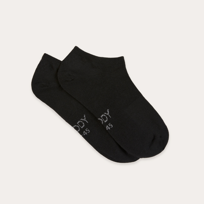 BOODY Women Sock No Show Black 3-9