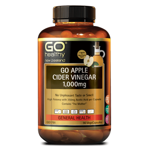 Go Healthy Go Apple Cider Vinegar 1000mg 90s