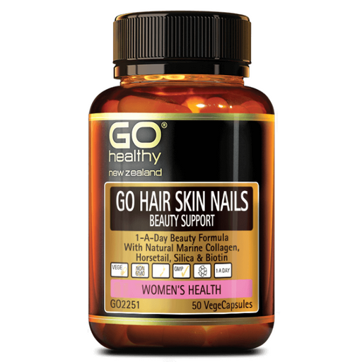 Go Healthy Go Hair Skin Nails Beauty Support 50s