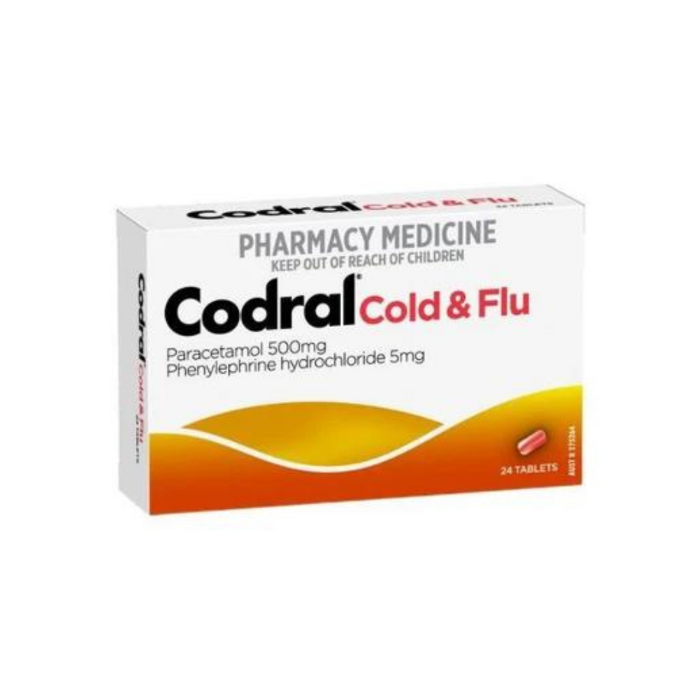 Codral Cold and Flu Tablets 24s
