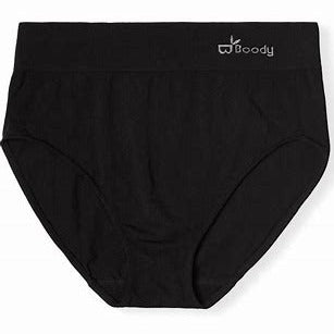 Buy Boody Organic Bamboo 4-pack Full Brief Womens, Underwear Black online