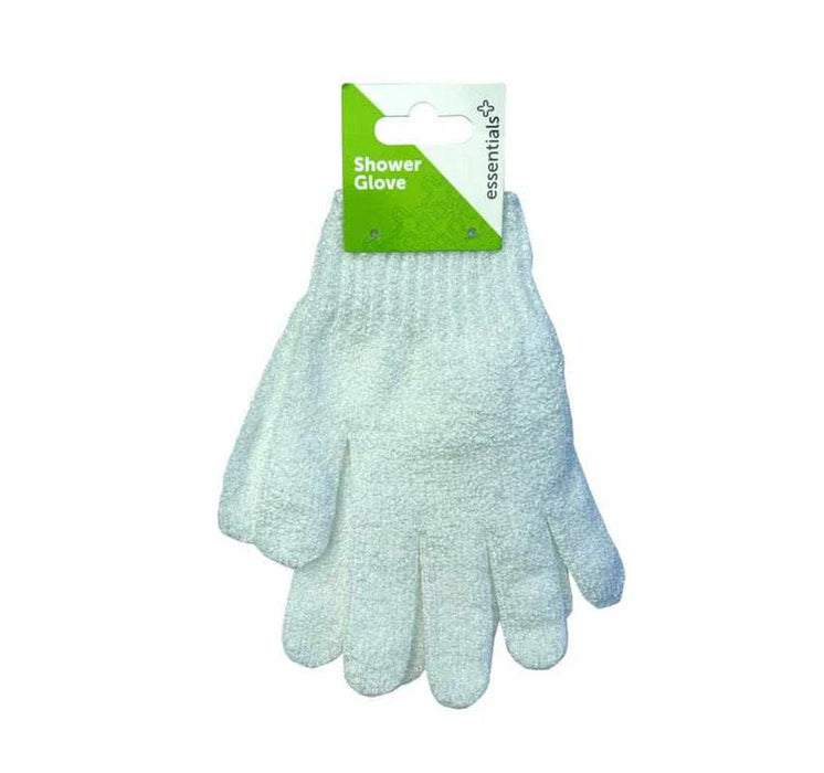 ESSENTIALS Shower Glove 2pk