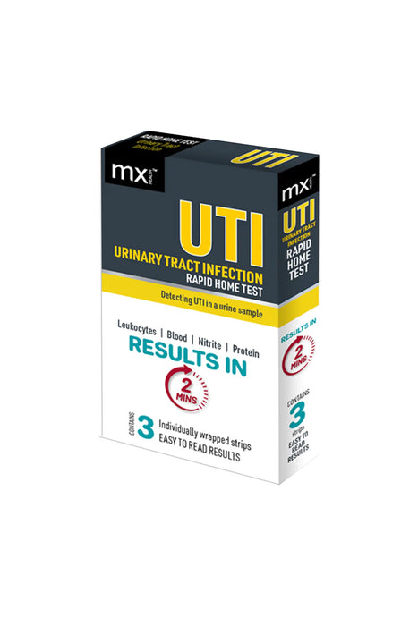 MX UTI Rapid Home Test 3pk (Urinary Tract Infection)