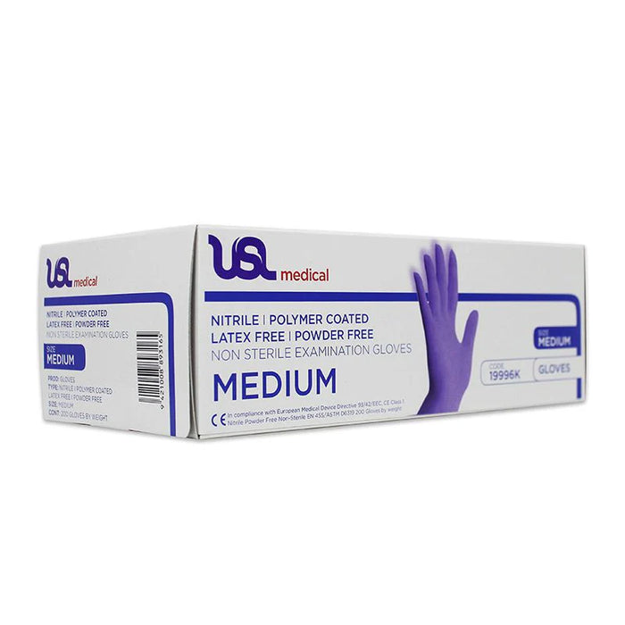 USL Glove Nitrile Poly. Powder Free Large individual
