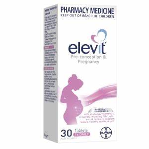 Elevit Iodine Preconception and Pregnancy Multivitamin Tablets