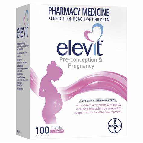 Elevit Iodine Preconception and Pregnancy Multivitamin Tablets