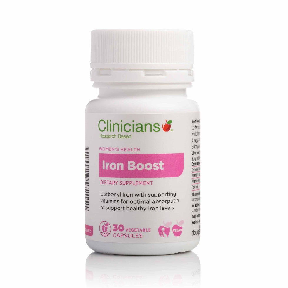Clinicians Iron Boost 30 capsules