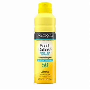 Neutrogena Beach Defense Spray  Sunscreen SPF50