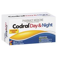 Codral PE Day/Night Codeine Free 48 Tabs