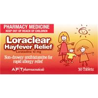 Loraclear Hayfever Relief 30 10mg Tablets