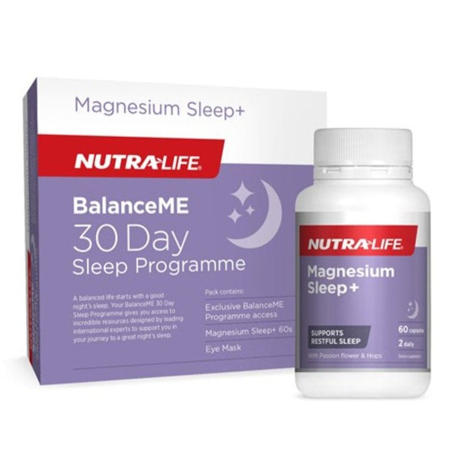 Nutra-Life BalanceME 30 Day Sleep Programme