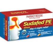 SUDAFED PE Sinus Day/Night Relief