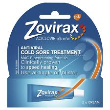 Zovirax Cream Tube 2g